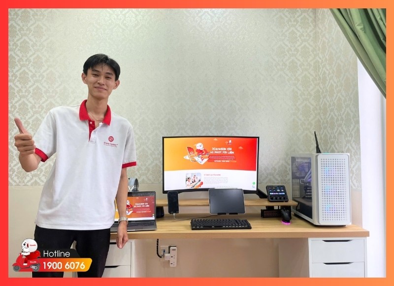 iCare60 vệ sinh máy tính tận nơi linh hoạt tại Phường Phú Thuận