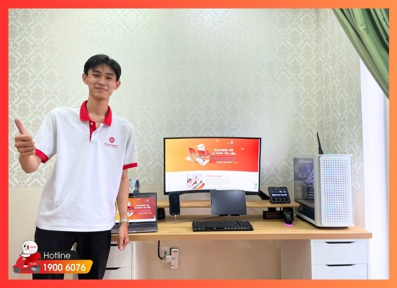 iCare Center vệ sinh máy tính tận nơi Phường Vĩnh Hội nhanh chóng, chuyên nghiệp