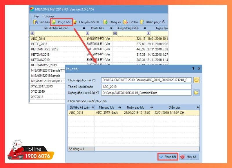 phục hồi dữ liệu misa-iCare60 #9