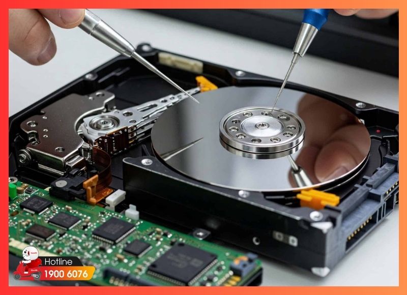 Linh kiện bảo vệ nguồn thường gây lỗi chết mạch ổ cứng