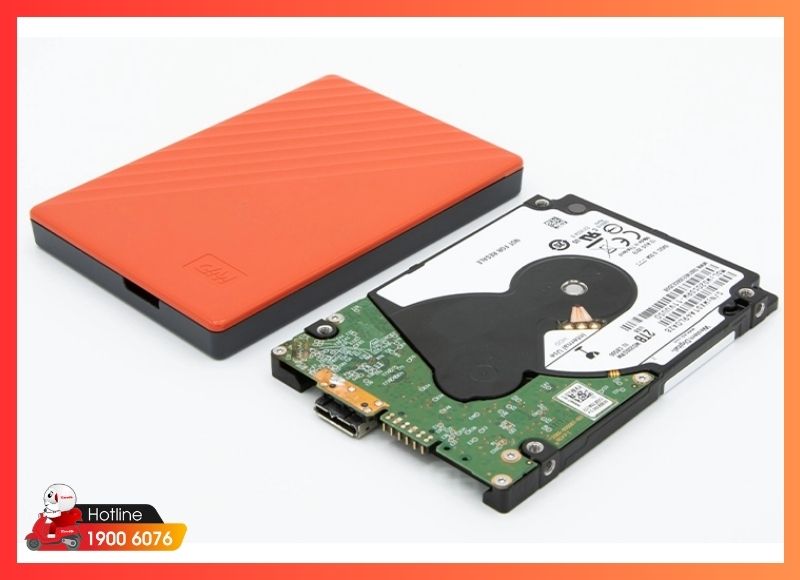 Ổ cứng gắn box không nhận, đèn báo lỗi mạch