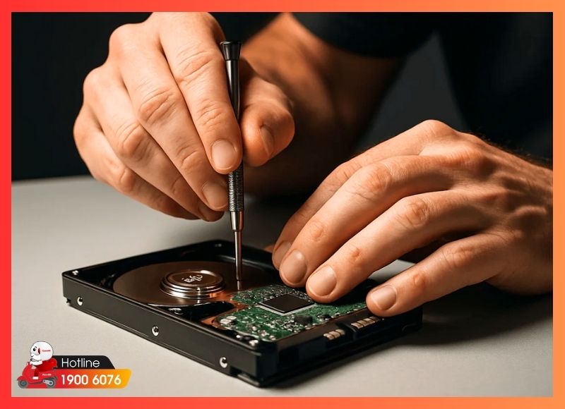 Sai lầm thường gặp làm ổ cứng chết mạch mất dữ liệu