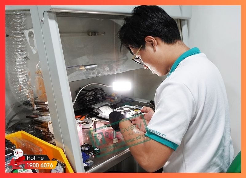 Quá trình sửa lỗi ổ cứng