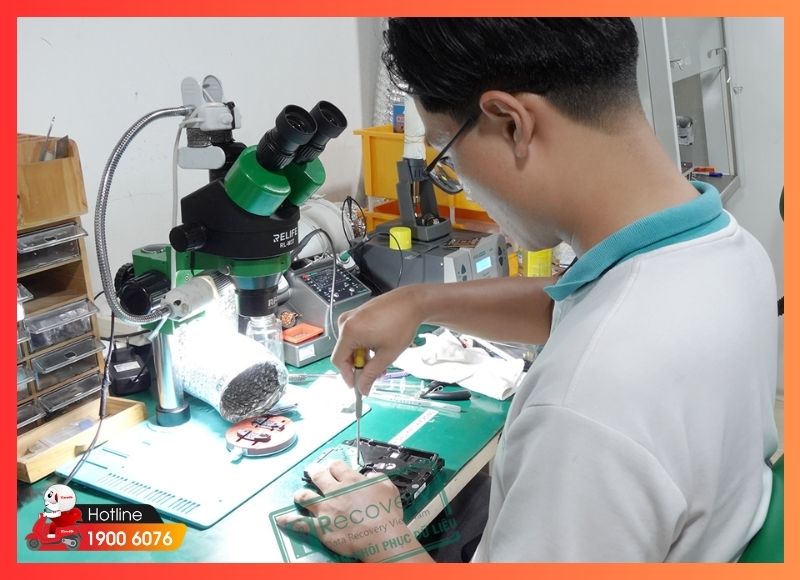 Quy trình cứu dữ liệu ổ cứng chuyên sâu đảm bảo an toàn dữ liệu