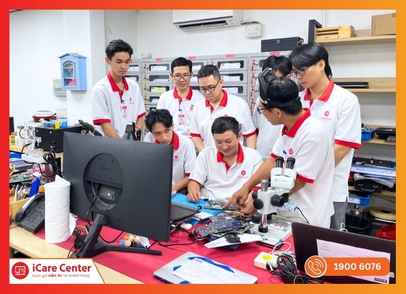 iCare Center là trung tâm đào tạo học viên sửa chữa điện thoại uy tín TPHCM