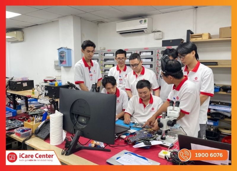 Quy trình đăng ký khóa học sửa chữa tại iCare Center
