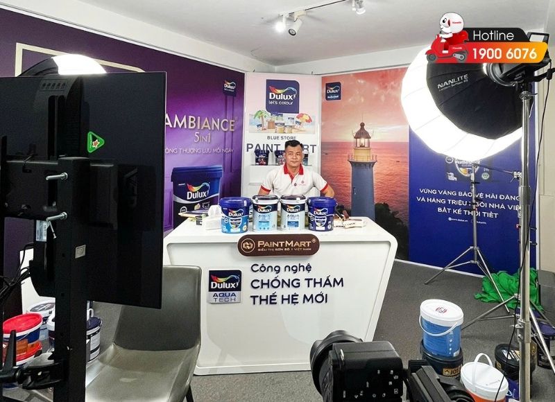 Tối ưu hệ thống livestream giới thiệu sản phẩm cho Paint Mart