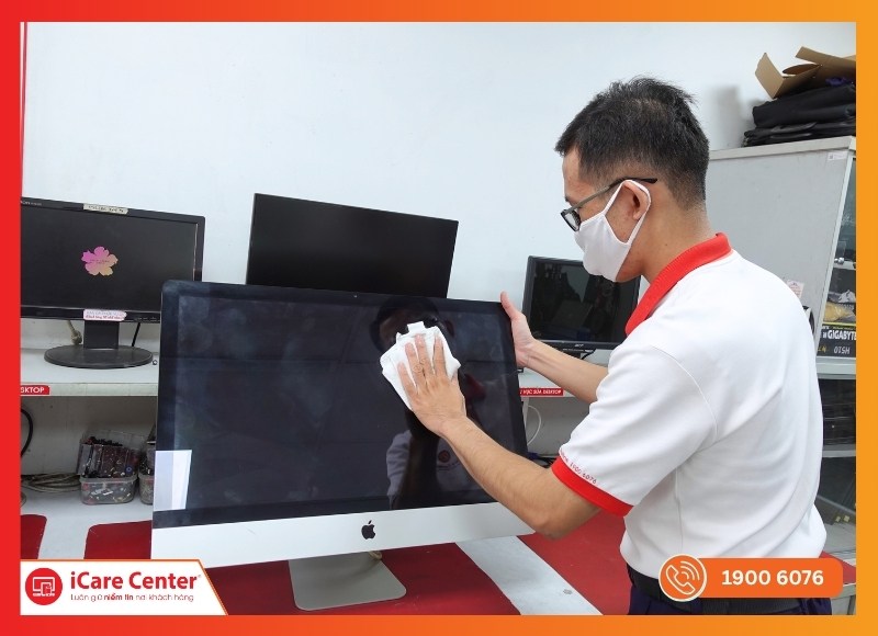 Cách vệ sinh iMac cơ bản tại nhà