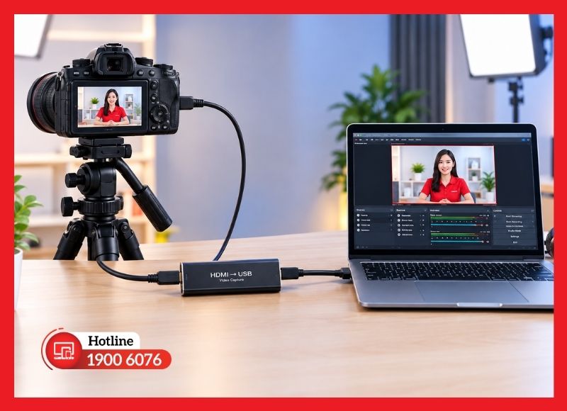 Chuẩn bị thiết bị và phụ kiện kết nối