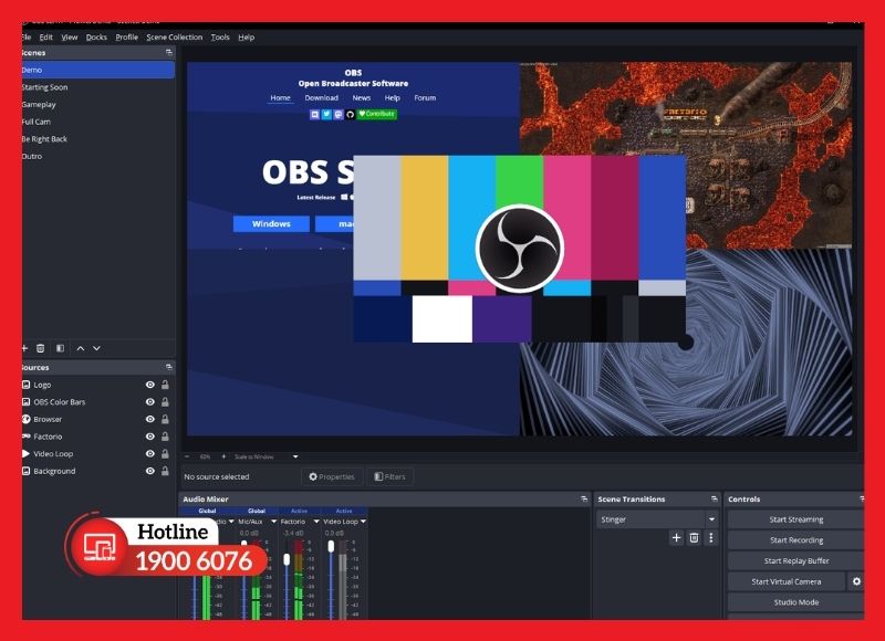 OBS Studio phù hợp với livestream cần nhiều tùy chỉnh