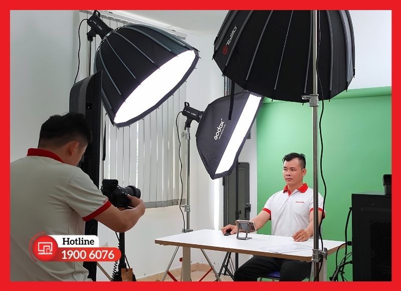 Setup ánh sáng livestream