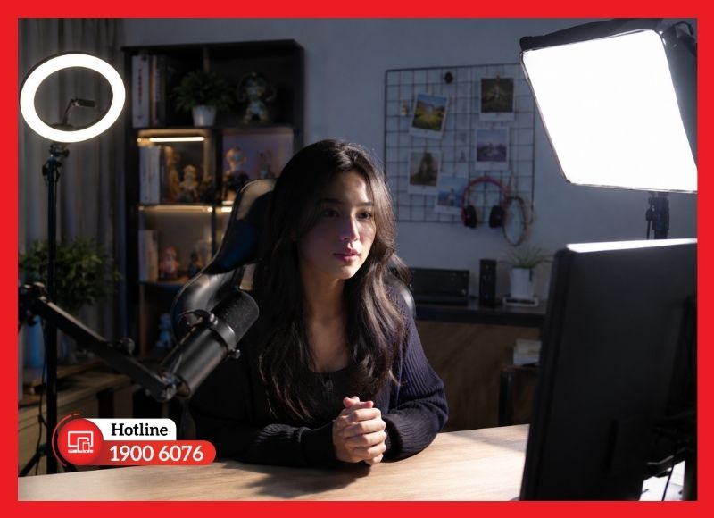 Gương mặt bị tối hoặc cháy sáng