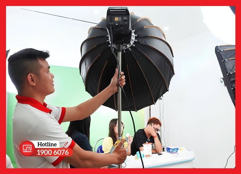Đặt đèn phụ và điều chỉnh công suất