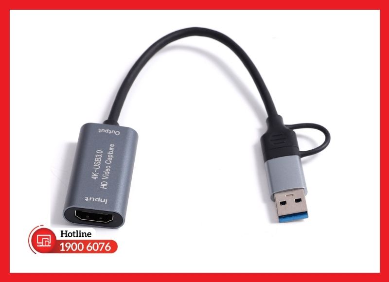 Capture Card và cáp HDMI