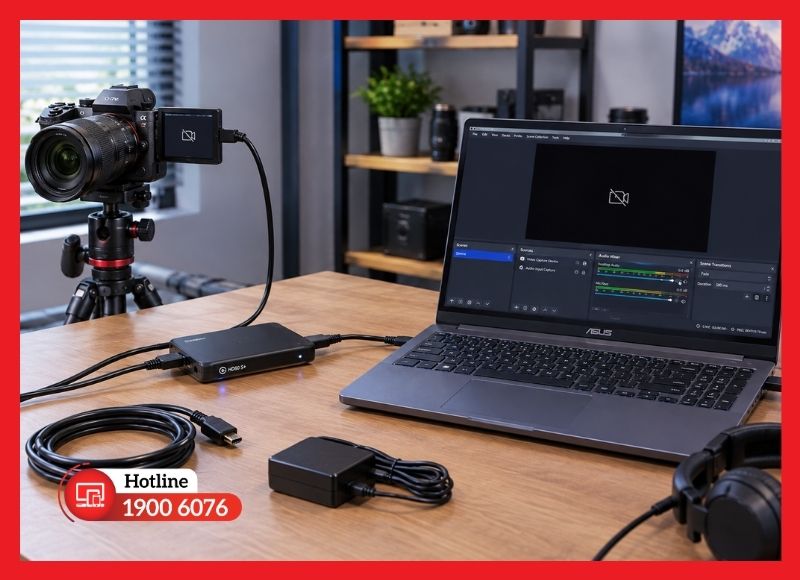 Máy tính không nhận máy ảnh hoặc Capture Card