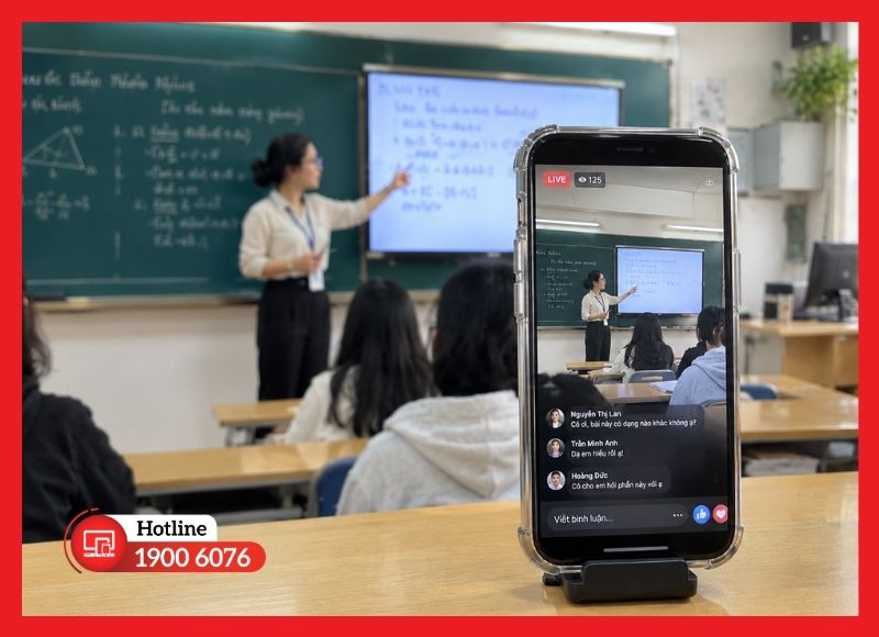 Livestream đào tạo, chia sẻ kiến thức