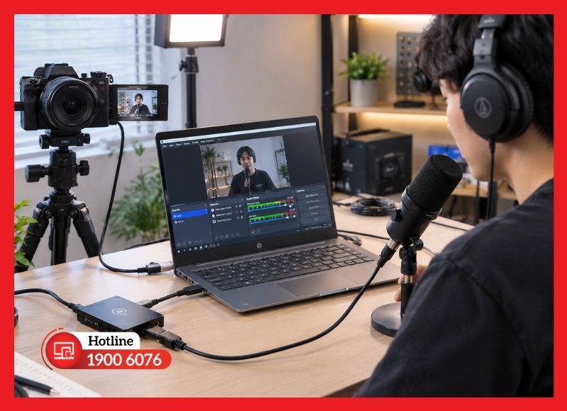 Kiểm tra micro và kết nối tín hiệu
