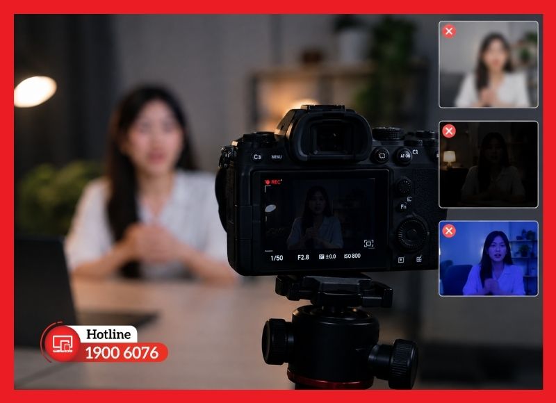 Hình ảnh mờ, tối hoặc sai màu