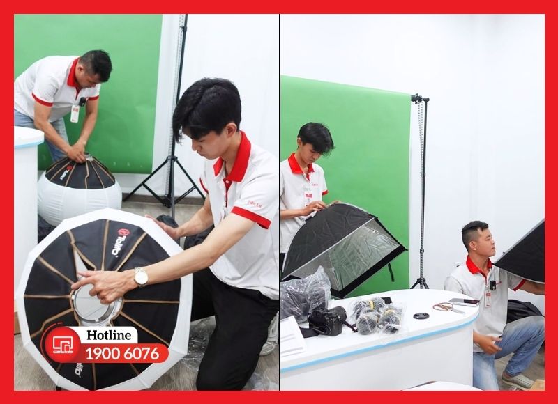 Hệ thống đèn chiếu phông và đèn chủ thể