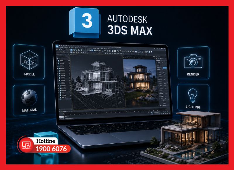 Phần mềm Autodesk 3ds Max bản quyền chính hãng