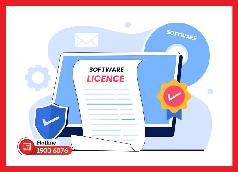 Kiểm tra kỹ license và nguồn cung cấp trước khi mua phần mềm