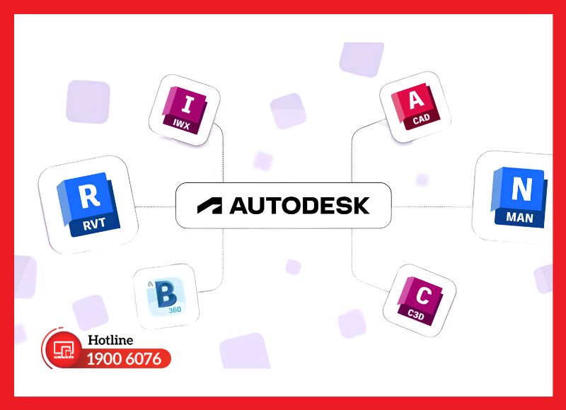 Bộ phần mềm Autodesk phổ biến