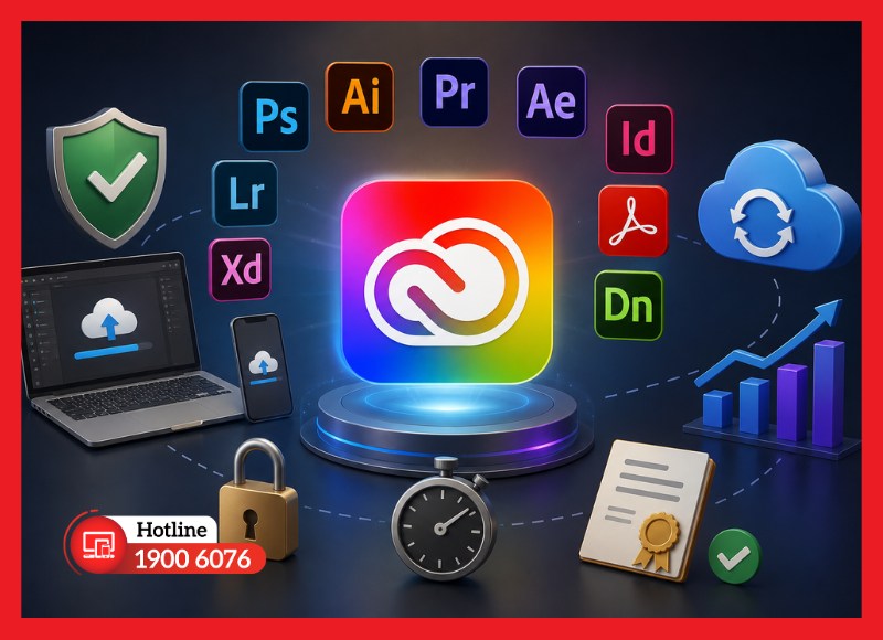 Lợi ích khi mua bộ Adobe bản quyền