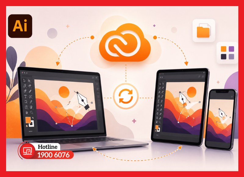 Đồng bộ dữ liệu trên Creative Cloud