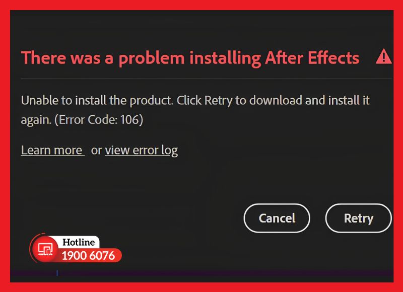 Cách kiểm tra và khắc phục lỗi không tải được After Effects từ Adobe