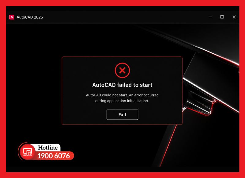 Màn hình AutoCAD không mở được sau cài đặt và hướng dẫn khắc phục