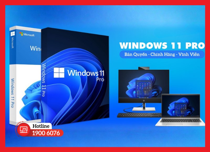 Lý do nên mua key Win 11 Pro bản quyền tại iCare Center