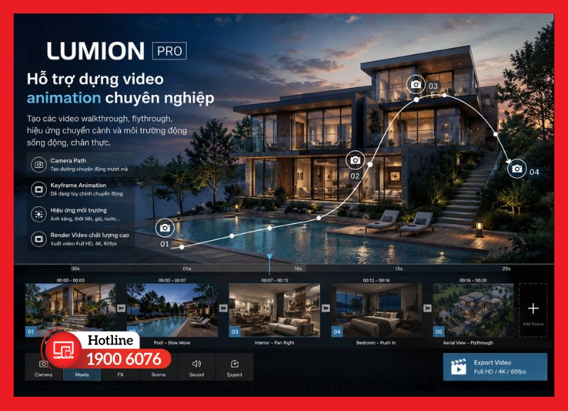 Hỗ trợ dựng video animation chuyên nghiệp