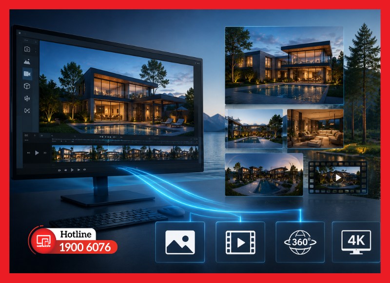 Xuất hình ảnh và video độ phân giải cao