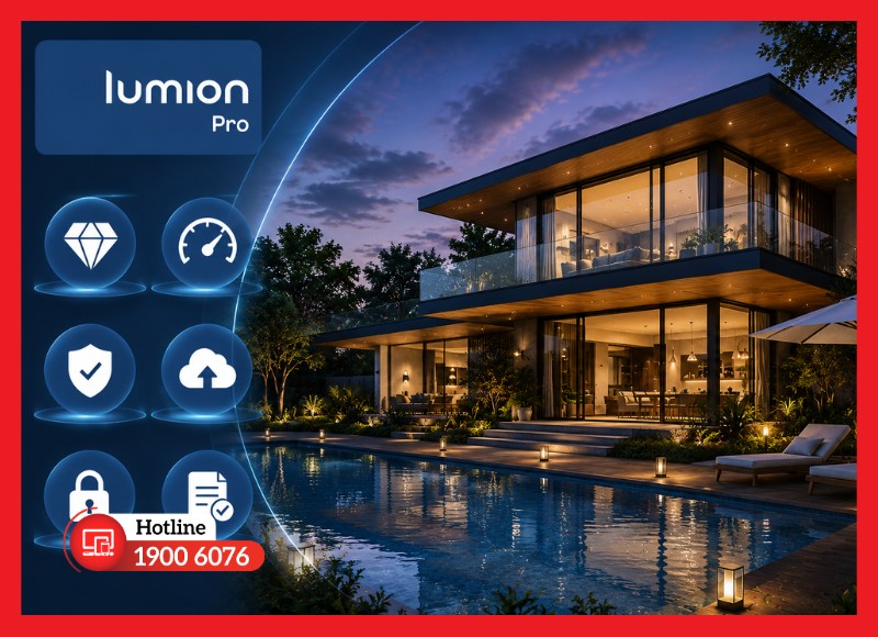 Lợi ích khi sử dụng Lumion Pro bản quyền