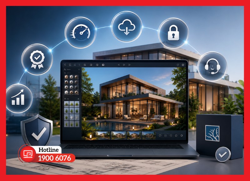 Lợi ích khi sử dụng Lumion View bản quyền