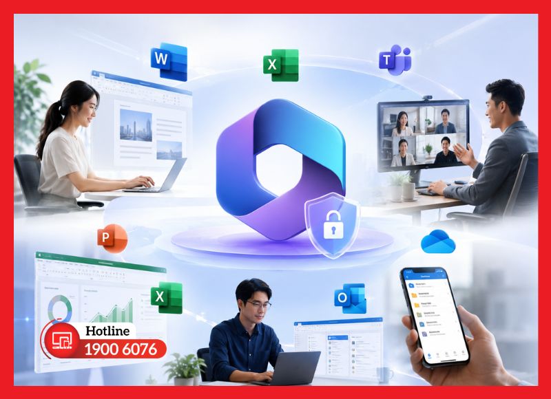 Office 365 cho doanh nghiệp - Giải pháp làm việc, cộng tác và bảo mật toàn diện