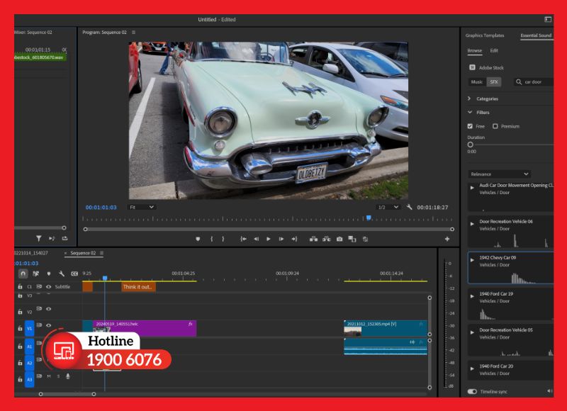 Adobe Premiere Pro AI - tự động hóa quy trình dựng phim chuyên nghiệp