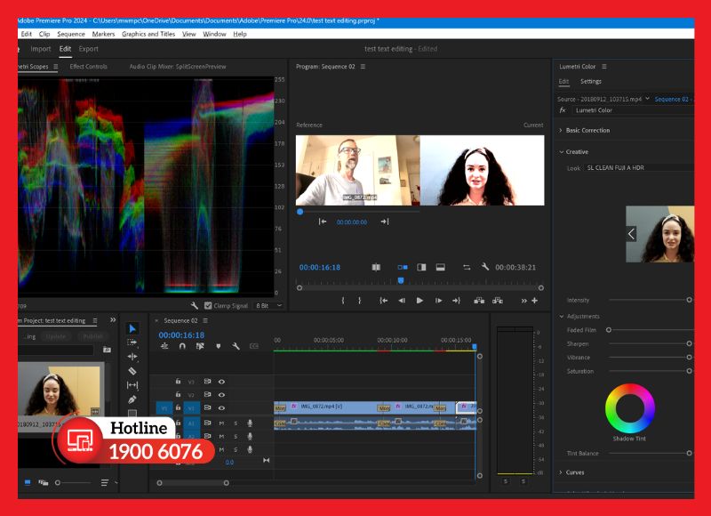 Premiere Pro hỗ trợ đa định dạng - từ HD đến 8K và VR