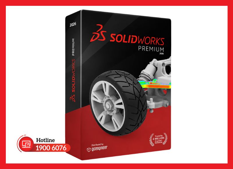 Bản quyền SOLIDWORKS Premium dành cho nhu cầu thiết kế và mô phỏng nâng cao