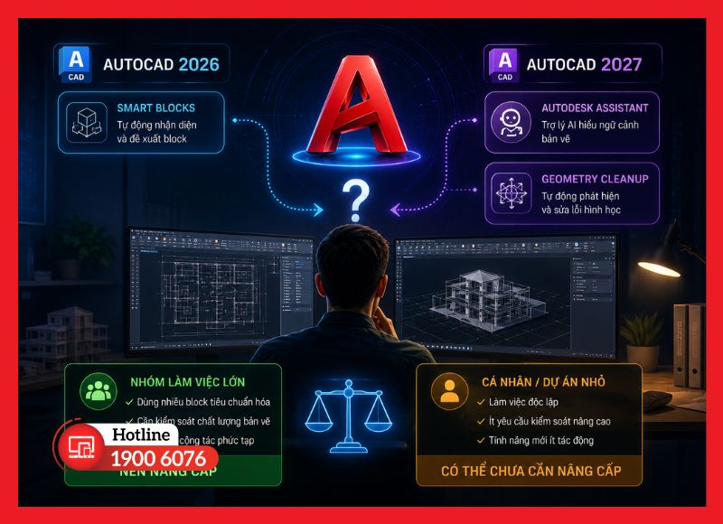Đánh giá tính năng mới AutoCAD 2026 - có thực sự cần thiết với bạn?