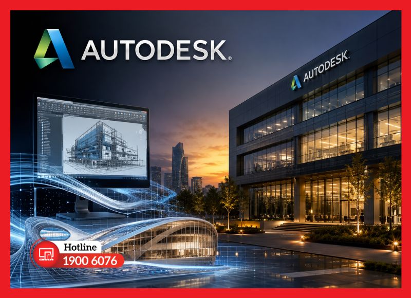 Autodesk - tập đoàn phần mềm thiết kế hàng đầu thế giới 