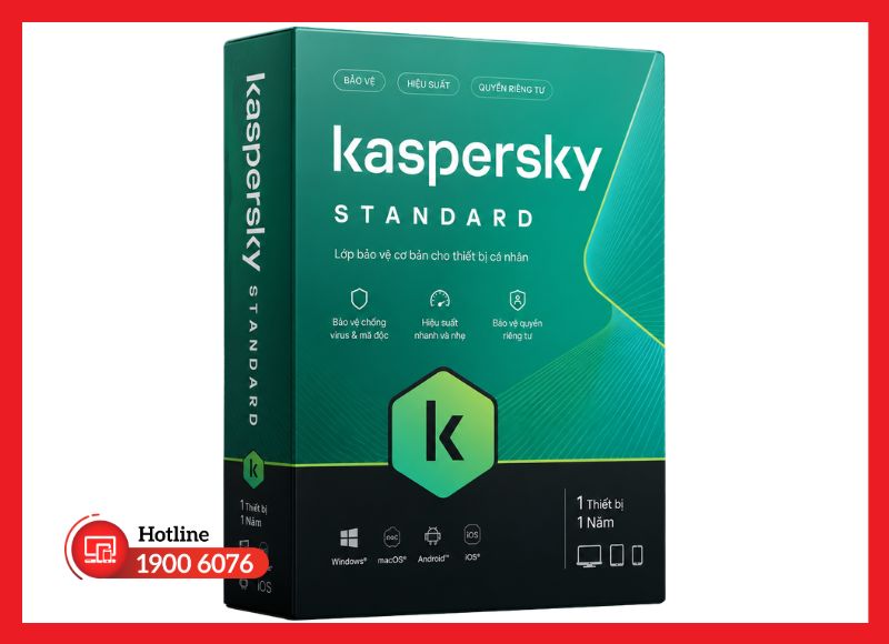 Kaspersky Standard - lớp bảo vệ cơ bản cho thiết bị cá nhân