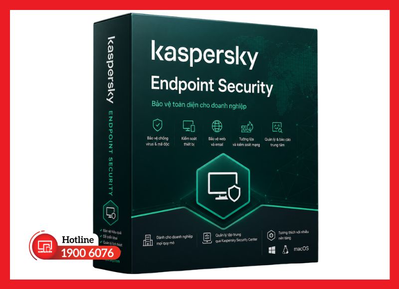 Kaspersky Endpoint Security - giải pháp bảo mật chuyên sâu cho doanh nghiệp