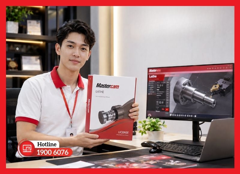 Chính sách hỗ trợ khách hàng khi mua Mastercam Lathe bản quyền tại iCare Center
