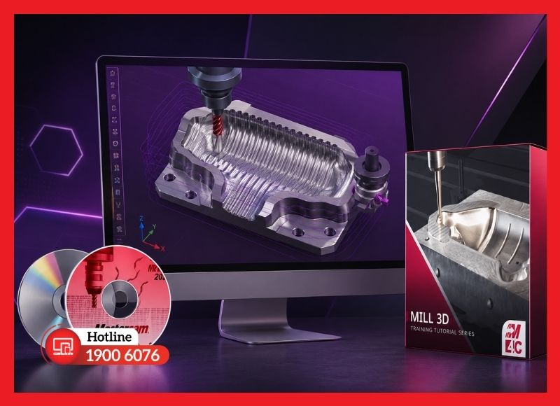 Phần mềm Mastercam Mill 3D