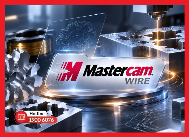Mastercam Wire - giải pháp lập trình chuyên dụng cho máy cắt dây CNC EDM