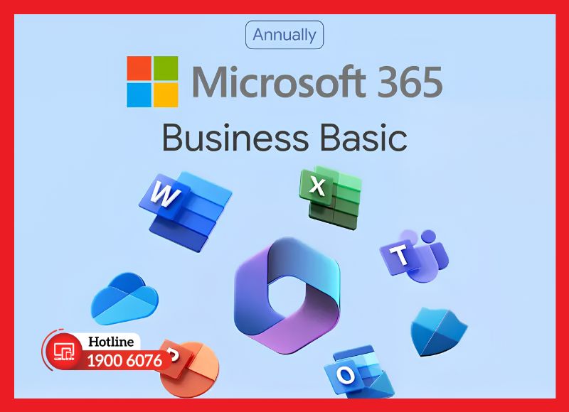 Lợi ích nổi bật khi sử dụng Microsoft 365 Business Basic