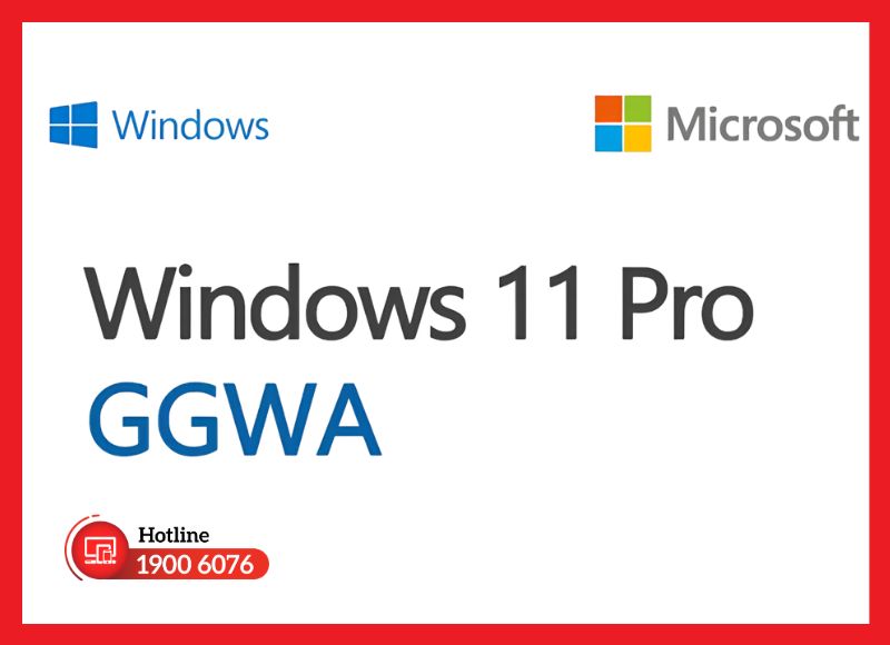 Windows GGWA Windows 11 Pro giúp hợp thức hóa Windows chưa bản quyền