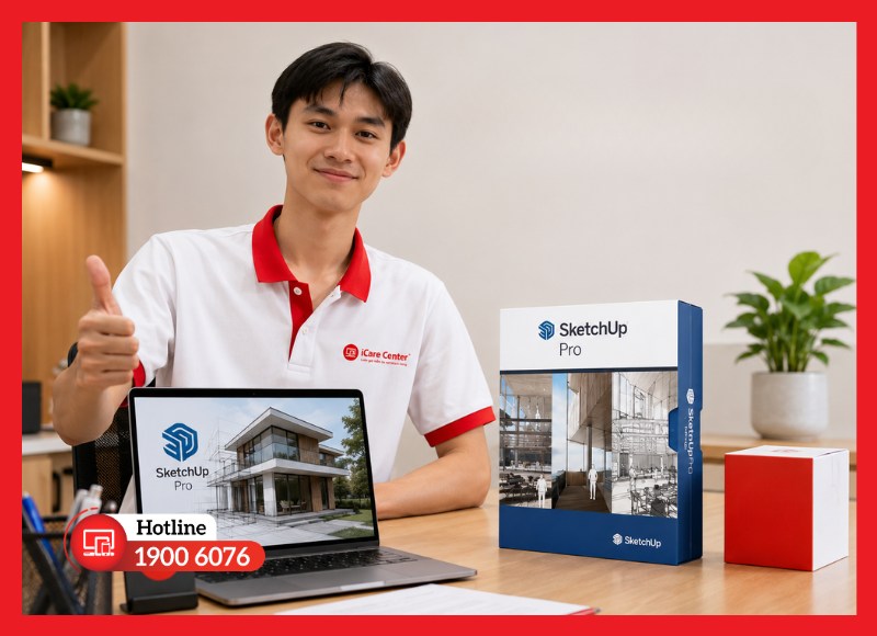 Giải pháp SketchUp Pro chính hãng cùng dịch vụ hỗ trợ toàn diện