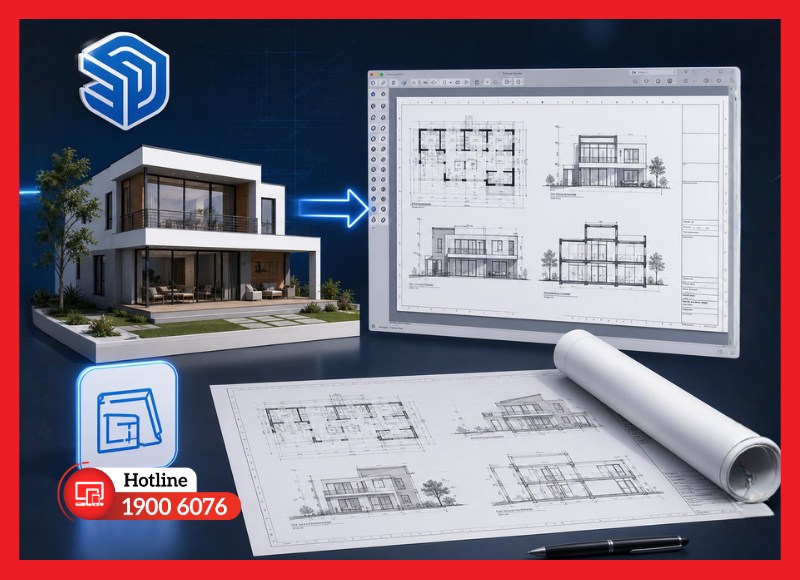 Tạo bản vẽ kỹ thuật chi tiết với LayOut